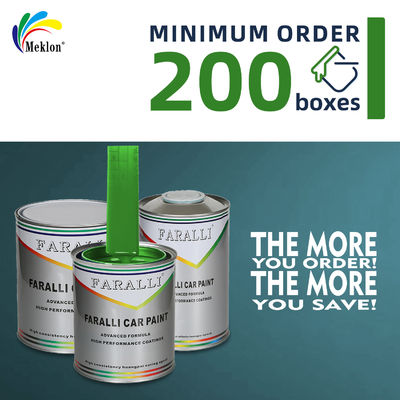 Araba Boyası Lak Yeşil boya Üreticisi Yüksek Performanslı Otomobil Boyası Tedarikçisi Açık Ceket 2K Otomobil Boyası