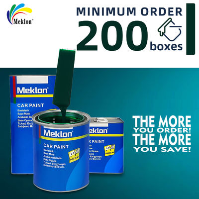 2K Yeşil Otomobil Boyası Mükemmel Kaplama 1K 2K Renk Otomobil Temel Paltosu Araç Boyası