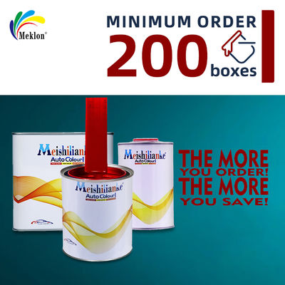 Tedarikçi 2K Kırmızı Otomobil Boyası Renkleri Spektrophotometer Karıştırma Renkleme Makinesi 2K Üst Kaplama Dönüştürme Otomobil Spray Boyası Otomobil Kaplama