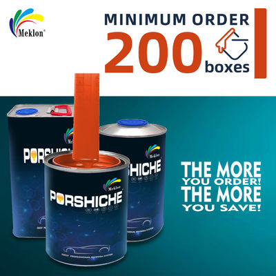 Yüksek Parlaklıklı Araba Açık Ceket Lak 1K Üst Ceket Akrilik Katı Renkler Araba Boyası