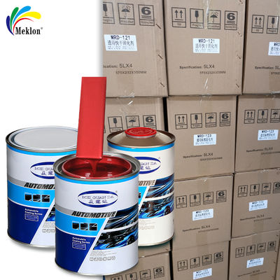 1K Red Car Refinish Paint Bağımsız Ar-Ge ve Üretim Ekipleri Masterbatch Çizelgeleri ve Renk Kartları ile