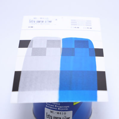 1K Ekstra Kaba Gümüş Araç Boya Yüksek Katı Otomatik Dönüştürme Yüksek Parlaklık Açık Tavla Tekne Boyası Poliester Epoksi