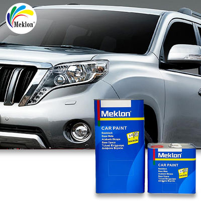 1K Ekstra Kaba Gümüş Araç Boya Yüksek Katı Otomatik Dönüştürme Yüksek Parlaklık Açık Tavla Tekne Boyası Poliester Epoksi