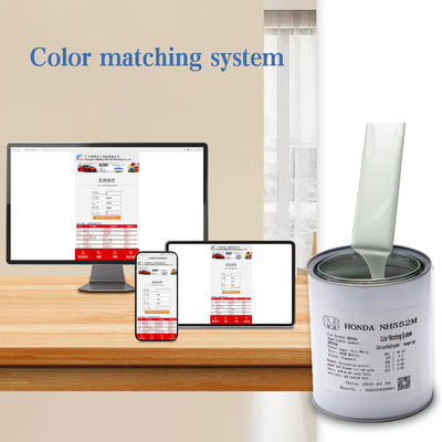 Çizik Direnci Honda NH552M 1K Açık Gri Gümüş Akrilik Araba Boyası