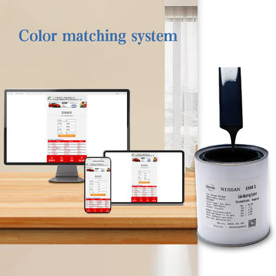 Orijinal Fabrika Derecesi Rengi Nissan BM1 1K Mavi İnci Araç Boya Çevre Dostu Formül