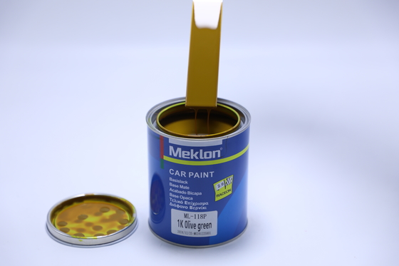 Otomotiv Refinishing ve Kişiselleştirme için UV-Dayanıklı ve Yüksek Parlaklıklı Bitirme ile Özel Zeytin Yeşil Araç Boyası
