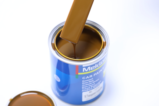 Yüksek maliyetli ve çok amaçlı demir sarı araba boyası dayanıklı ve hızlı kurumuş Otomobil için araba boyası