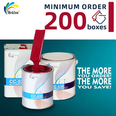 Viral Kristal Kırmızı Parlak ve Hava Duruma Dirençli Araba Boya