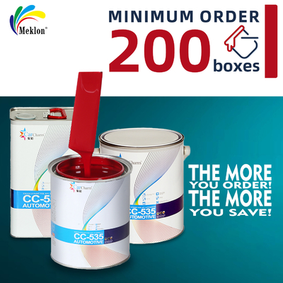 Profesyonel Yüksek Performanslı Hızlı Kuruyan Klasik Saf Kırmızı Akrilik Araba Boyası, Mükemmel Aşınma Direnci ve Çizilme Direnci İle, Endüstriyel Güç ve Dayanıklılık