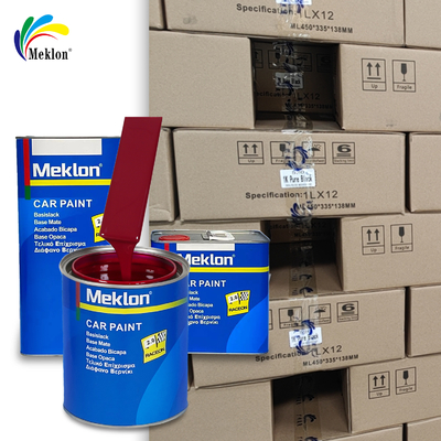 1K2K Yüksek İfade Gücü ve Yüksek Kapsamlılıklı Koyu Kırmızı Araç Boyası