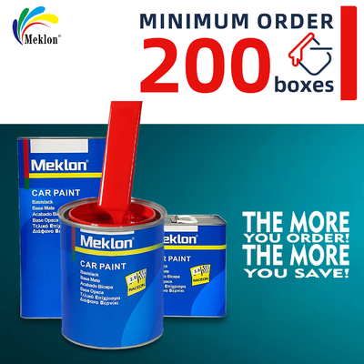 Yüksek Performanslı Geri Dönüşüm Araç Boyası, Yüksek Parlaklık ve Parlak Kırmızı Araca püskürtmek kolay