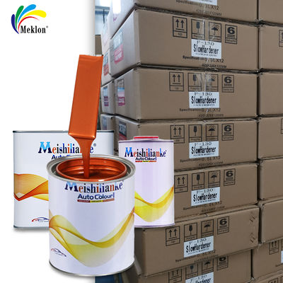 Hava Koşullarına Dayanıklı ve UV Işınlarına Dayanıklı Turuncu Kırmızı Araba Tamir Boyası