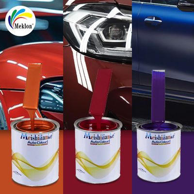 Hava Koşullarına Dayanıklı ve UV Işınlarına Dayanıklı Turuncu Kırmızı Araba Tamir Boyası
