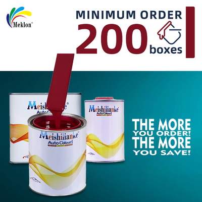 Yüksek Maliyet-Etkin Hava Koşullarına Dayanıklı ve Yüksek Sıcaklığa Dayanıklı Şarap Kırmızısı Araba Tamir Boyası