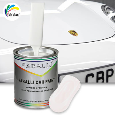 1K Ferrari Çok Satan Verimli ve Hızlı Kuruyan Saf Beyaz Araba Sprey Boyası