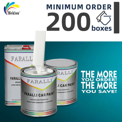 1K Ferrari Çok Satan Verimli ve Hızlı Kuruyan Saf Beyaz Araba Sprey Boyası