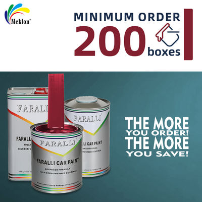 Üretici Doğrudan Satış Çizilmeye Dayanıklı Hava Koşullarına Dayanıklı Kuru Kırmızı Araba Tamir Boyası