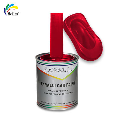 Yüksek Parlaklık Eşleşen Orijinal Fabrika Rengi Araç Boyası Kırmızı Araç Spray Boyası