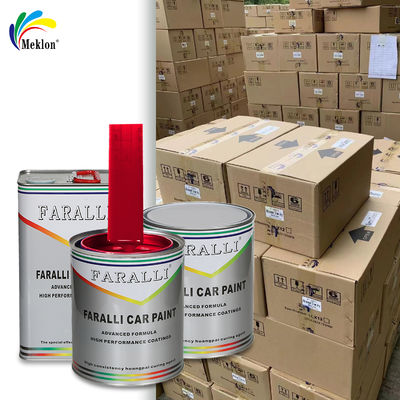 Yüksek Parlaklık Eşleşen Orijinal Fabrika Rengi Araç Boyası Kırmızı Araç Spray Boyası