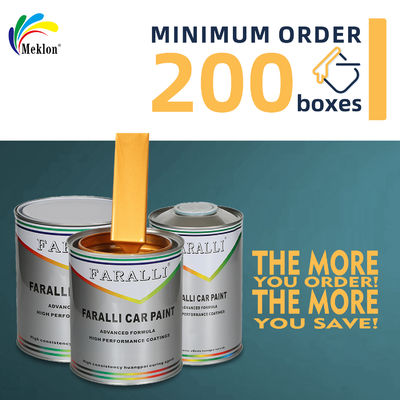 Çevre dostu altın araba boyası orijinal fabrika kalitesi renk eşleşmesi ve çizilmeye dayanıklı