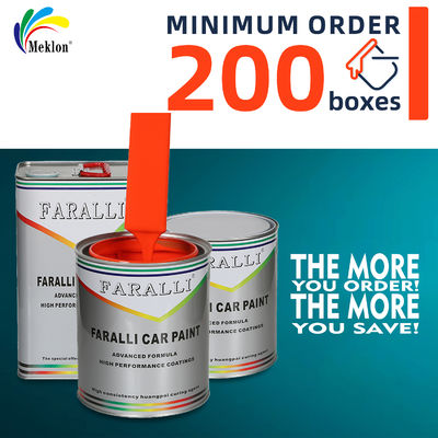 Sıcak Satış ve Uygun Fiyatlı Parlak Turuncu Araba Tamir Boyası, Araba Boyama İçin