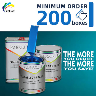 Yüksek Parlaklıklı Kullanım Dayanıklı Ve UV Dayanıklı Parlak Mavi Araç Tamir Boya