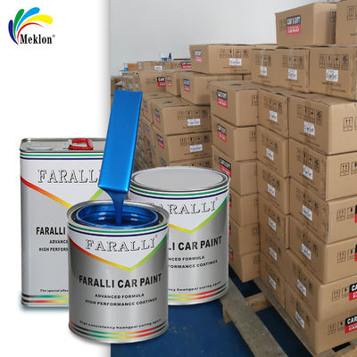 Yüksek Parlaklıklı Kullanım Dayanıklı Ve UV Dayanıklı Parlak Mavi Araç Tamir Boya