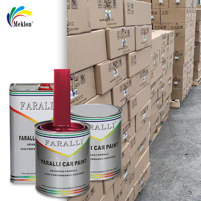 Mat Parlak Hızlı Kuruyan Uzun Süren Korozyona Karşı Üzüm Kırmızı Araba Tamir Boya