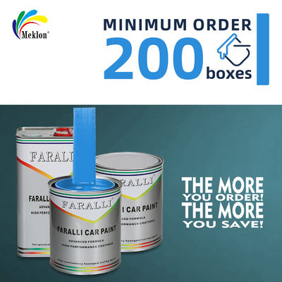 Yüksek Verimli ve Hızlı Kuruyan Akrilik Gök Mavisi Araba Tamir Boyası, Yüksek Performanslı