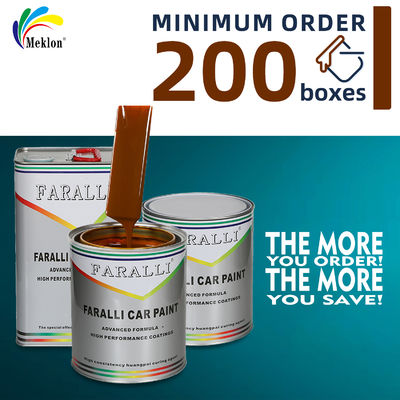 1K2K Çevre Dostu Kahverengi Araba Boyası, Çizilme Direnci ve Yüksek Sıcaklık Direnci İle