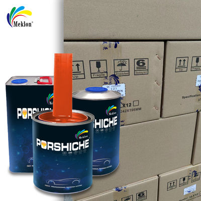 Fabrika tarafından tedarik edilen tamir boya UV ve havalara dayanıklı turuncu kırmızı araba boyası