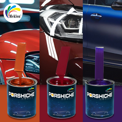 Düşük VOC'li Koyu Kırmızı Araba Boyası (Metal, Plastik, Fiberglas)