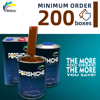 Düşük VOC'li Metalik Kahverengi Araba Boyası - Çizilme ve Solmaya Dayanıklı