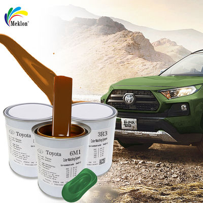 Otomatik Refinishing için Yüksek Parlaklıklı Derin Yeşil İnci Araç Peyniri