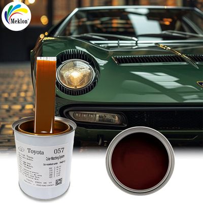 Metal Plastik Fiberglass için Düşük VOC Hızlı Kurutma Araç püskürtme Boya