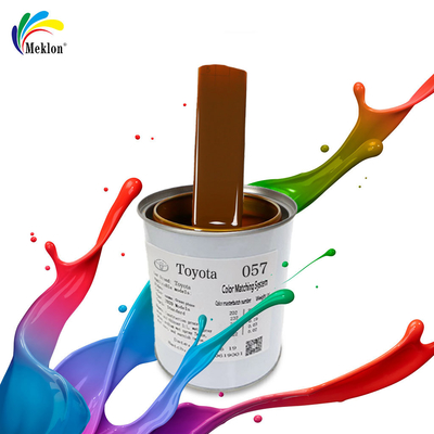 Metal Plastik Fiberglass için Düşük VOC Hızlı Kurutma Araç püskürtme Boya