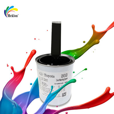 Metal Yüzeyler için Parlak Siyah 1K Tamir Boyası