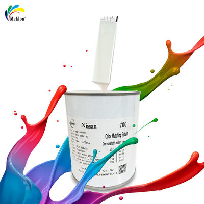 Yüksek parlaklıklı giyim dayanıklı çizilmeye dayanıklı 700 Araç Onarım ve Onarım için Uygun Saf Beyaz Araç Boyası