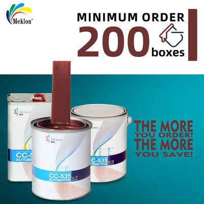 1K2K Popüler Derin Kırmızı Verimli ve Dayanıklı Yüksek Parlaklıklı Araba Boyası