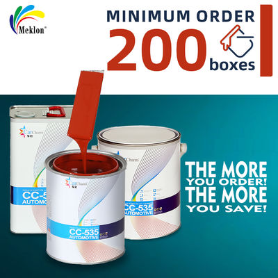 Orijinal Fabrika Anti UV Verimli Hızlı Kuruyan Alev Kırmızı Araba Boyası ile Eşleşme