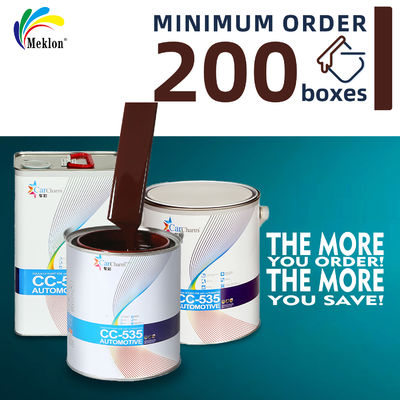 Çevre Dostu Düşük VOC'li Kahverengi Araba Boyası, Yüksek Parlaklık ve UV Direnci