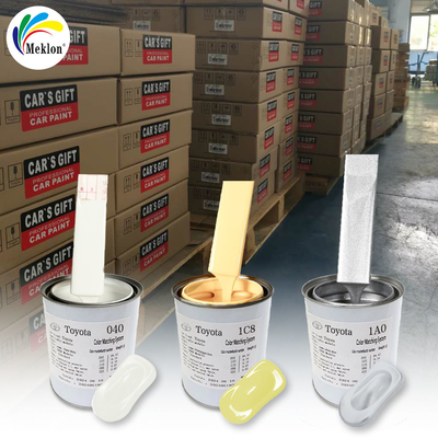 Toyota 1K Beyaz İnci Akrilik Otomotiv Boyası Fabrika Doğrudan Tedarik