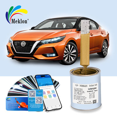 Brilliant Gold Araç Boyası Tamiri UV Dirençli Hava Durumu