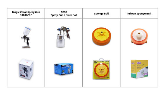 Çok Marka Büyüklüğü Yüksek Verimlilikli Otomobil Güzellik Kum Kağıdı