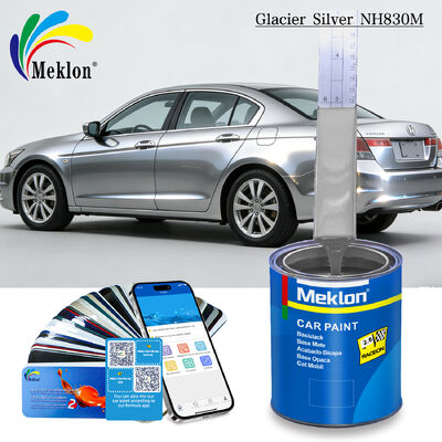 Anti-Çizik Hazır Karışık Araç Boyası Spreyi Isı Dayanıklı Pratik Gümüş Rengi