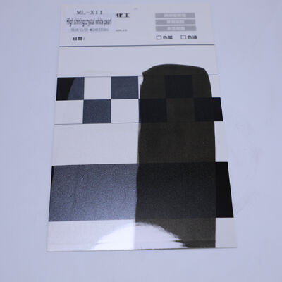 100% Eşleşen Mk-X-11 Akrilik Oto Boya Spreyi 1k Astar Yüksek Parlaklıkta Kristal Beyaz İnci Oto Boyası Oto Tamiri İçin