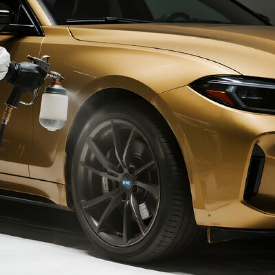 100% Uyumlu MK-M418 Akrilik Oto Boyası Sprey 1K Astar Altın Gümüş (sarı) Oto Tamir Boyası