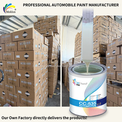 Akrilik reçine Yeşil İnci Çizik Direnci Düşük VOC Otomobil Onarımı için Araç Boyası Dönüştür