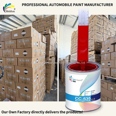 Otomobil Tamiri ve Yenilenmesi için 2K Kırmızı Akrilik Araba Boyası