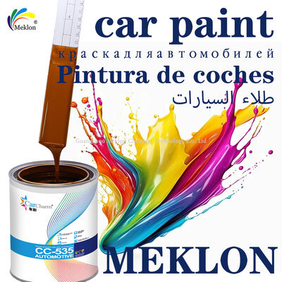 Hızlı Kurutma 1K Turuncu Kırmızı Gümüş Akrilik Boya Otomobil Araç Dönüştürme Kaplama & Boya Endüstriyel Kullanım Araba Tamiri & Yenilenmesi